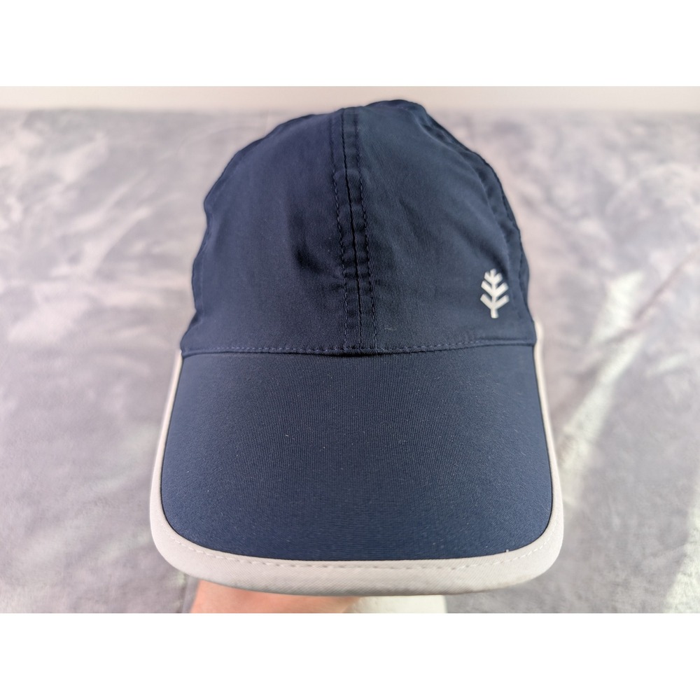 Coolibar Lenny Sport Cap Navy Blue UPF 50+ Sun Protection Hat 10104 L/XL